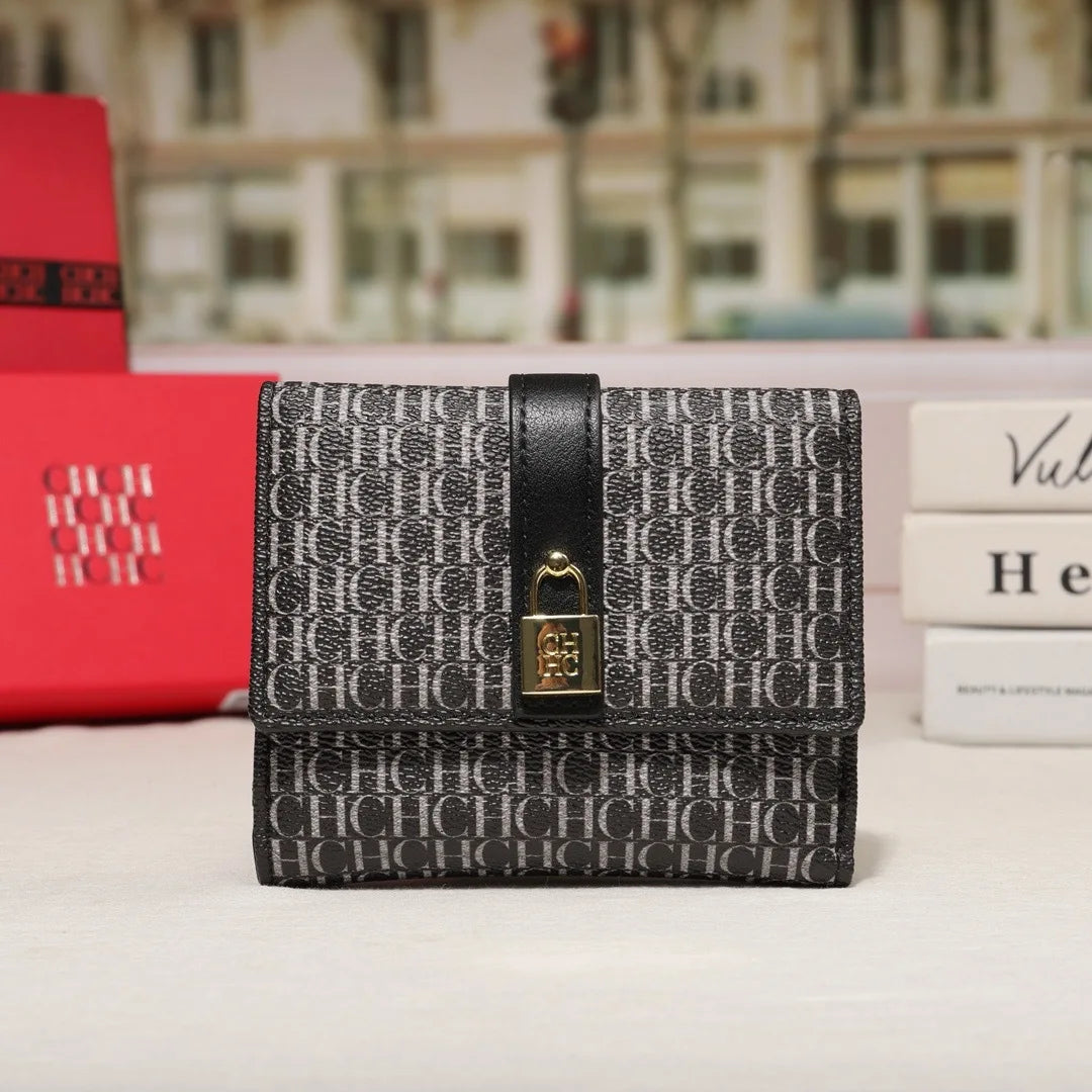 Women Trifold Letter Wallet With Snap Closure, Valentines Gifts For Her 1005010585646056-CA10-Apricot