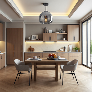 Modern Simple Copper Glass Ceiling Light