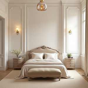 Modern Simple Copper Glass Ceiling Light