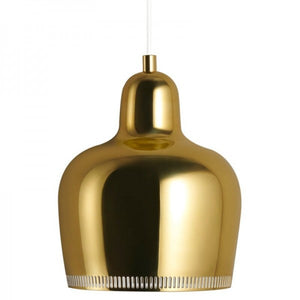 Golden Bell Brass Pendant Light