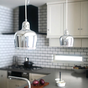 Golden Bell Brass Pendant Light