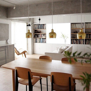 Golden Bell Brass Pendant Light