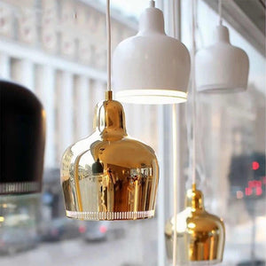 Golden Bell Brass Pendant Light