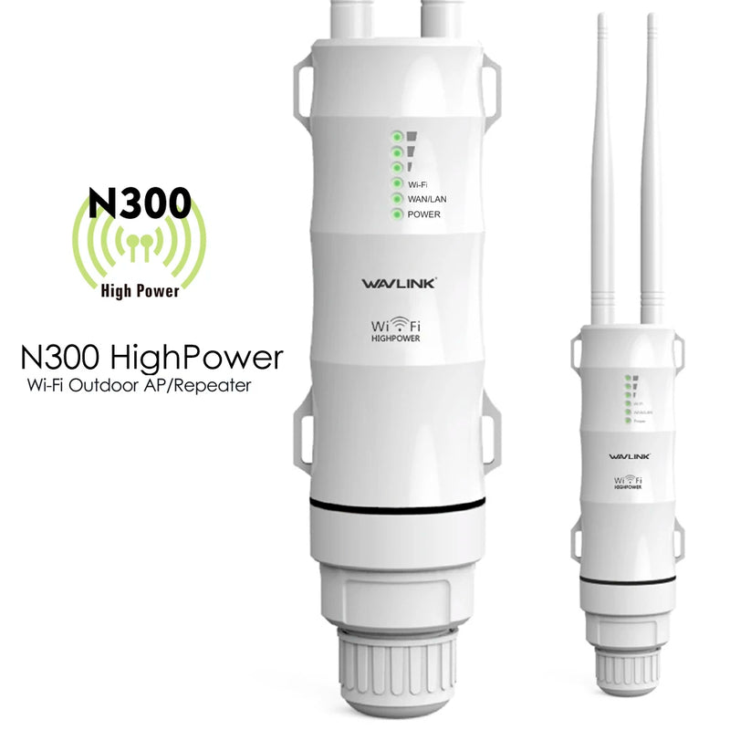 Dual Band AC1200 Outdoor WiFi Extender Router Repeater PoE