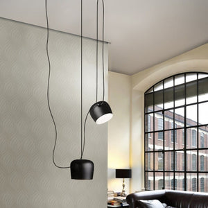 Modern Multi-Head Pendant Light with Adjustable Cables and Dimmable LED