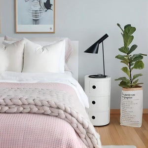 Directional Asymmetrical Metal Table Lamp Modern Design