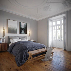 LED Cylinder Wall Light Modern Brass Glass Sconce for Bedroom