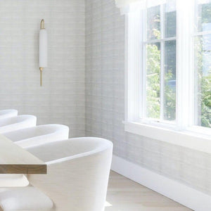 LED Cylinder Wall Light Modern Brass Glass Sconce for Bedroom