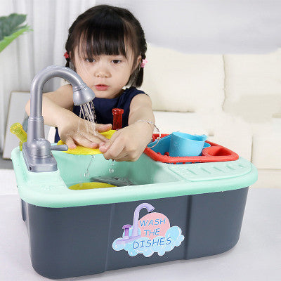 Sink Simulation, Children'S Play Set, Top Learning Toys For Kids