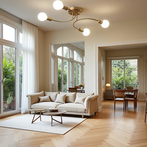 Modern Creative Multi-Bulb Ceiling Light