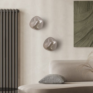 Modern Irregular Glass Wall Light