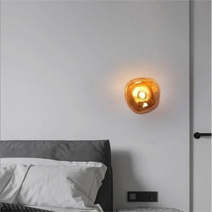 Modern Irregular Glass Wall Light