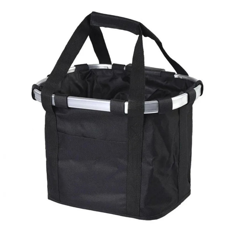 Foldable Bicycle Front Basket for Pets and Cargo 5kg Capacity