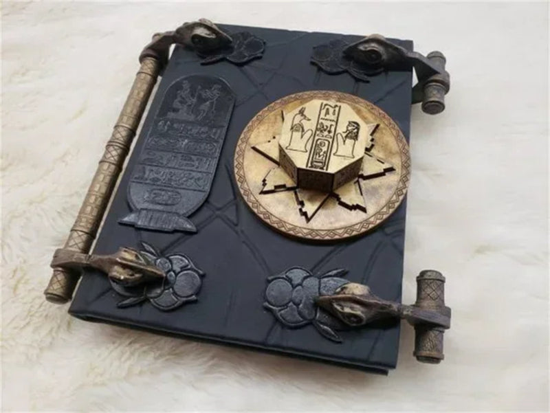 Halloween Egyptian Book of the Dead Prop with Key Box
