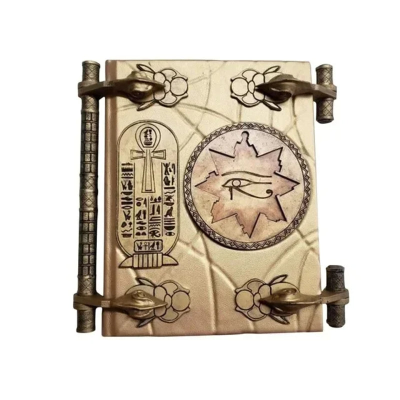 Halloween Egyptian Book of the Dead Prop with Key Box
