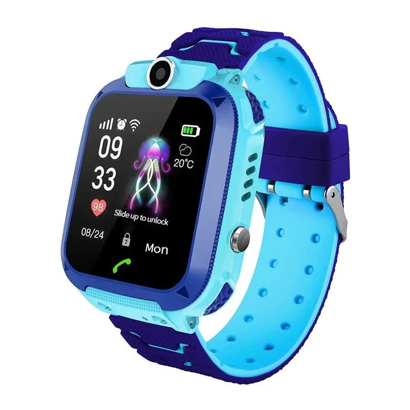 Kids Smartwatch with GPS, SOS, Waterproof, Voice Chat, and Games