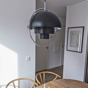 Postmodern Danish Multi-Lite Pendant Light
