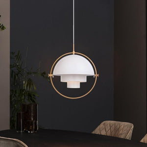Postmodern Danish Multi-Lite Pendant Light