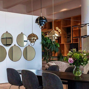 Postmodern Danish Multi-Lite Pendant Light