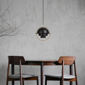 Postmodern Danish Multi-Lite Pendant Light
