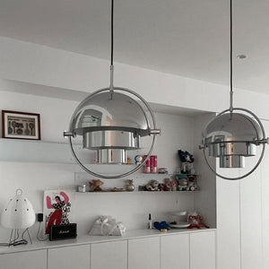 Postmodern Danish Multi-Lite Pendant Light