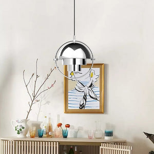 Postmodern Danish Multi-Lite Pendant Light