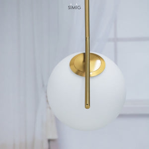 Glass Ball Pendant Light