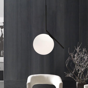 Glass Ball Pendant Light