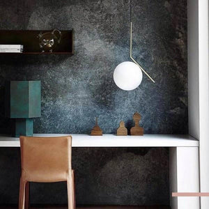 Glass Ball Pendant Light