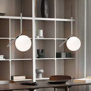 Glass Ball Pendant Light