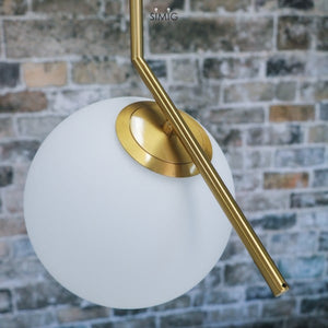 Glass Ball Pendant Light