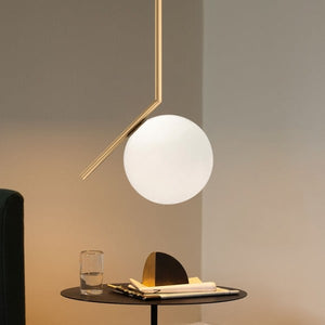 Glass Ball Pendant Light