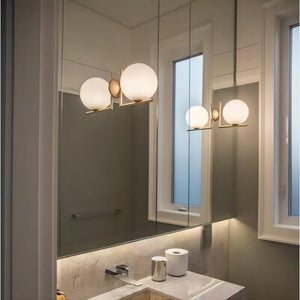 Modern Globe Wall Light for Living Room or Bedroom