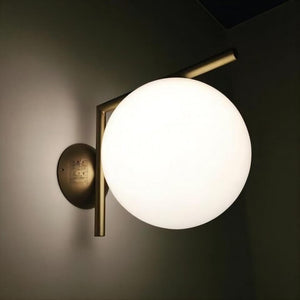 Modern Globe Wall Light for Living Room or Bedroom