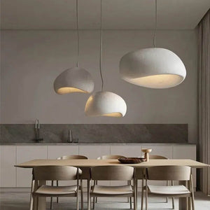 Contemporary Pendant Light Dome Shape