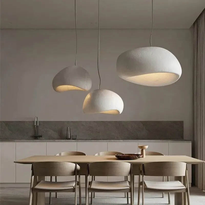 Contemporary Pendant Light Dome Shape