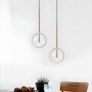 Modern Glass Ball Pendant Light