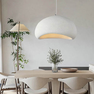 Contemporary Pendant Light Dome Shape