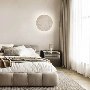 Modern Wall Light with Woven Hemp Rope Design