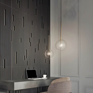 Modern Glass Ball Pendant Light