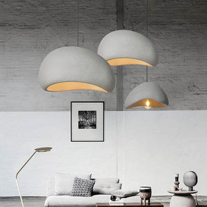 Contemporary Pendant Light Dome Shape