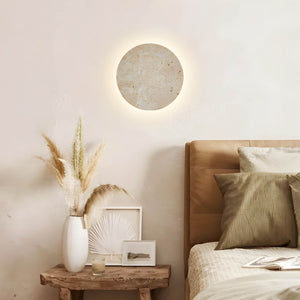 Modern Wall Light with Woven Hemp Rope Design