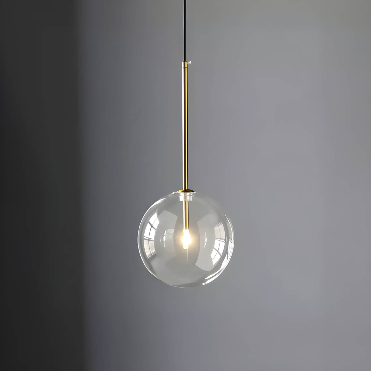 Modern Glass Ball Pendant Light