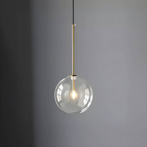 Modern Glass Ball Pendant Light