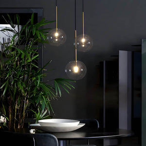 Modern Glass Ball Pendant Light