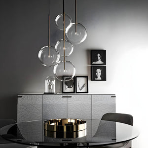 Modern Glass Ball Pendant Light