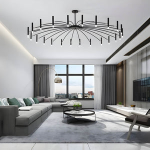 Modern LED Multi-Arm Ceiling Light in Nordic Minimalist Design