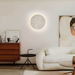 Modern Wall Light with Woven Hemp Rope Design