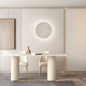 Modern Wall Light with Woven Hemp Rope Design