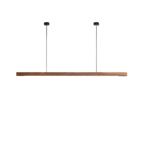 Modern Wooden Linear Pendant Light